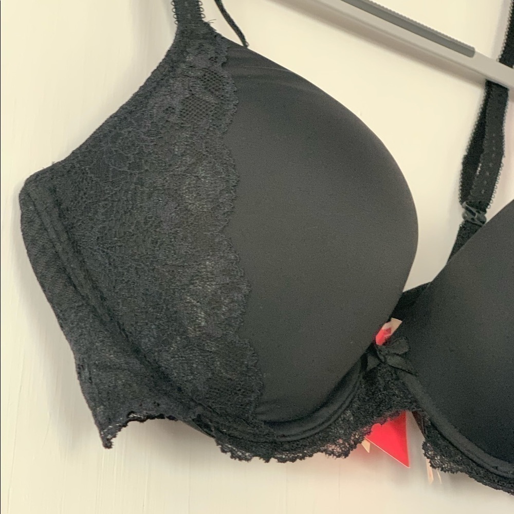 Nwt NY&Co convertible Lace Trim Uplift Bra 34C